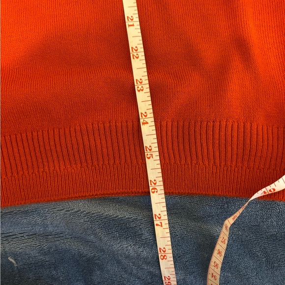 ISLE Vibrant Orange Knit Sweater - Picture 5 of 8